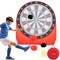 Portable Giant Kick Dartboard Soccer Game Includes Sticky Balls and Carry Bag for Kids and Adults